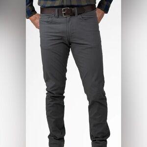 Tailor Vintage New Canaan AIROTEC Slim Fit Stretch Waist pants, Gray, 38x30